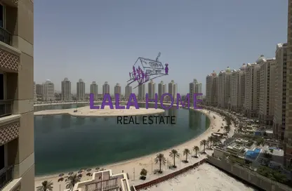 Apartment - 1 Bedroom - 2 Bathrooms for rent in Viva West - Viva Bahriyah - The Pearl Island - Doha