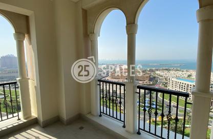 Apartment - 1 Bedroom - 2 Bathrooms for rent in Viva West - Viva Bahriyah - The Pearl Island - Doha