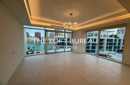 Apartment - 1 Bedroom - 2 Bathrooms for rent in Crystal Residence - The Pearl Island - Doha