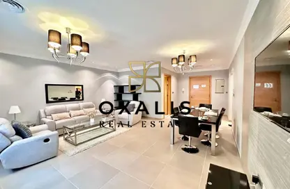 شقة - 2 غرف نوم - 3 حمامات للايجار في شارع النصر - النصر - الدوحة