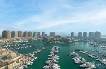 Apartment - Studio - 1 Bathroom for rent in East Porto Drive - Porto Arabia - The Pearl Island - Doha