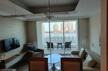 Apartment - 1 Bedroom - 2 Bathrooms for rent in Bilal Pearl Suites - Viva Bahriyah - The Pearl Island - Doha