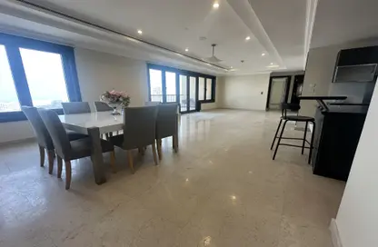 شقة - 3 غرف نوم - 4 حمامات للايجار في طريق بورتو الغربي - بورتو أرابيا - جزيرة اللؤلؤة - الدوحة