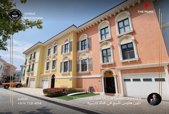 Townhouse - 3 Bedrooms - 4 Bathrooms for sale in Qanat Quartier - The Pearl Island - Doha