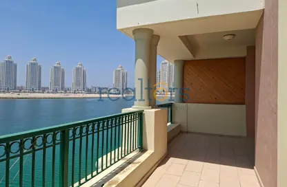 تاون هاوس - 2 غرف نوم - 3 حمامات للايجار في تاور 29 - فيفا بحرية - جزيرة اللؤلؤة - الدوحة