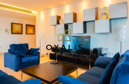 Apartment - 2 Bedrooms - 4 Bathrooms for rent in West Bay Tower - West Bay - West Bay - Doha