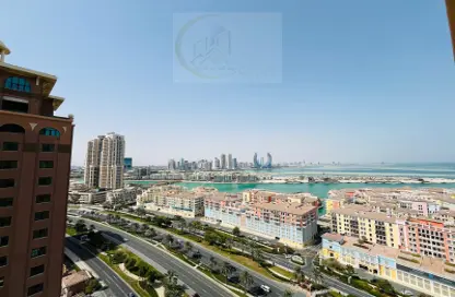 Apartment - 1 Bedroom - 2 Bathrooms for rent in West Porto Drive - Porto Arabia - The Pearl Island - Doha