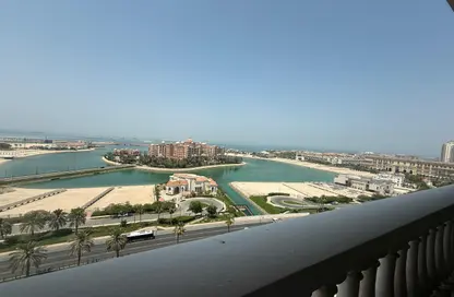 شقة - 3 غرف نوم - 3 حمامات للايجار في طريق بورتو الغربي - بورتو أرابيا - جزيرة اللؤلؤة - الدوحة