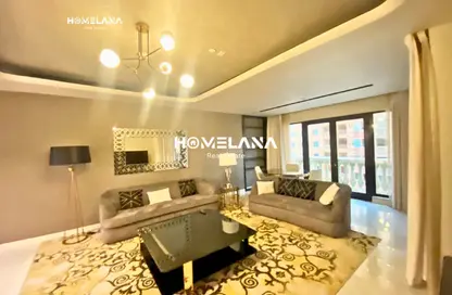 Apartment - 1 Bedroom - 2 Bathrooms for rent in West Porto Drive - Porto Arabia - The Pearl Island - Doha