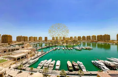 Apartment - 1 Bedroom - 1 Bathroom for rent in West Porto Drive - Porto Arabia - The Pearl Island - Doha