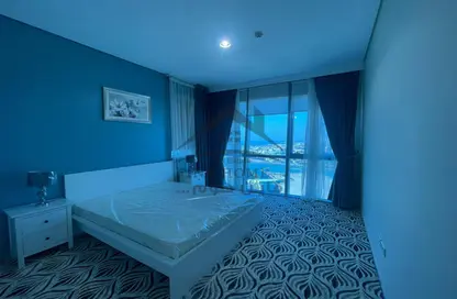 صورة لـ غرفة- غرفة النوم شقة - 2 غرف نوم - 2 حمامات للايجار في بحيرة وست لاجون - الدوحة ، صورة رقم 1