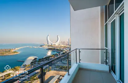 Apartment - 3 Bedrooms - 3 Bathrooms for rent in Lusail Residence - Marina District - Lusail