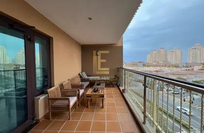 Apartment - 3 Bedrooms - 5 Bathrooms for rent in Porto Arabia - The Pearl Island - Doha