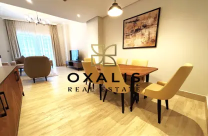 شقة - 2 غرف نوم - 3 حمامات للايجار في برج مارينا 12 - منطقة المارينا - الوسيل