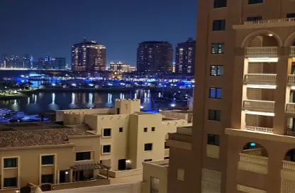 Apartment - Studio - 2 Bathrooms for sale in West Porto Drive - Porto Arabia - The Pearl Island - Doha