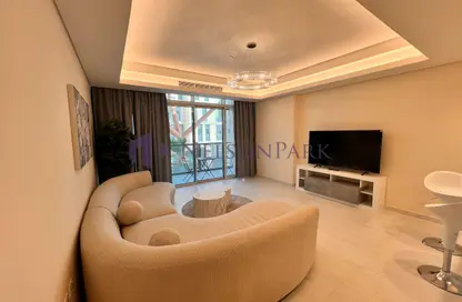 Apartment - 1 Bedroom - 2 Bathrooms for rent in Crystal Residence - The Pearl Island - Doha