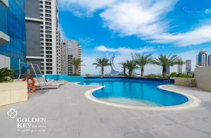 Apartment - 1 Bedroom - 2 Bathrooms for rent in Burj DAMAC Marina - Marina District - Lusail