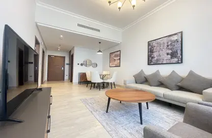 شقة - غرفة نوم - 2 حمامات للايجار في 195 مساكن مارينا - منطقة المارينا - الوسيل