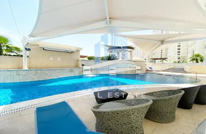 شقة - 2 غرف نوم - 3 حمامات للايجار في فيفا بحرية - جزيرة اللؤلؤة - الدوحة