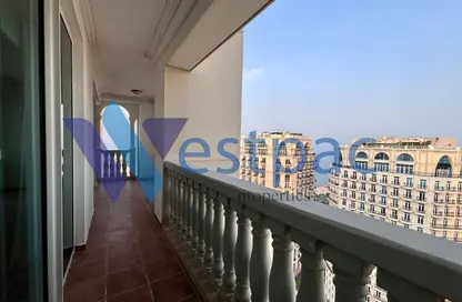 Apartment - 1 Bedroom - 3 Bathrooms for rent in Viva East - Viva Bahriyah - The Pearl Island - Doha