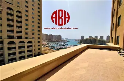 Apartment - 1 Bathroom for rent in Bab Al Riviera - Porto Arabia - The Pearl Island - Doha