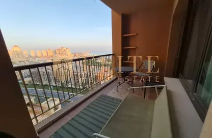 شقة - غرفة نوم - 2 حمامات للايجار في طريق بورتو الشرقي - بورتو أرابيا - جزيرة اللؤلؤة - الدوحة