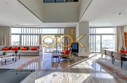 Penthouse - 3 Bedrooms - 4 Bathrooms for rent in Musheireb Tower - Musheireb - Musheireb - Doha