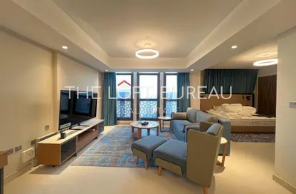 Apartment - Studio - 1 Bathroom for rent in La Plage South - La Plage - The Pearl Island - Doha