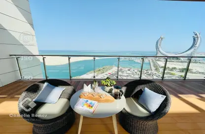 Apartment - 2 Bedrooms - 4 Bathrooms for rent in Marina District - Lusail Apartment - 2 Bedrooms - 4 Bathrooms for rent in Marina District - Lusail