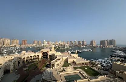 Apartment - 3 Bedrooms - 5 Bathrooms for rent in West Porto Drive - Porto Arabia - The Pearl Island - Doha
