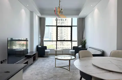 شقة - 2 غرف نوم - 2 حمامات للايجار في برج مارينا 21 - منطقة المارينا - الوسيل