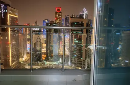 Apartment - 2 Bedrooms - 3 Bathrooms for rent in AL Dana Tower - Conference Centre Street - West Bay - Doha