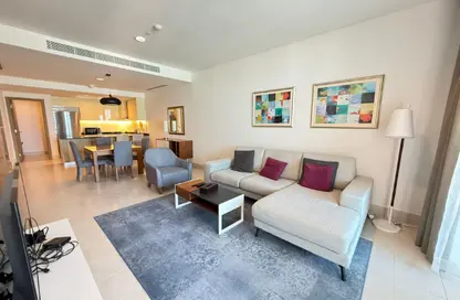 شقة - غرفة نوم - 2 حمامات للايجار في فيفا غرب - فيفا بحرية - جزيرة اللؤلؤة - الدوحة