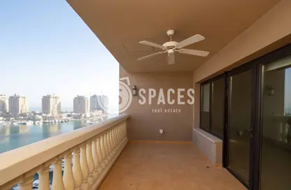 Apartment - 3 Bedrooms - 4 Bathrooms for rent in West Porto Drive - Porto Arabia - The Pearl Island - Doha
