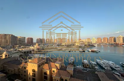 Apartment - 2 Bedrooms - 3 Bathrooms for rent in East Porto Drive - Porto Arabia - The Pearl Island - Doha