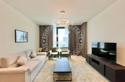 Apartment - 1 Bedroom - 2 Bathrooms for rent in Burj Al Marina - Marina District - Lusail