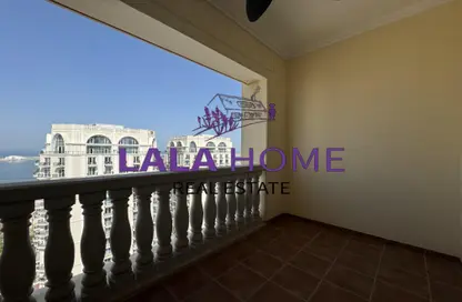 شقة - غرفة نوم - 2 حمامات للايجار في فيفا سنترال - فيفا بحرية - جزيرة اللؤلؤة - الدوحة