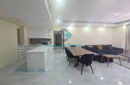 Living / Dining Room image for: Apartment - 2 Bedrooms - 3 Bathrooms for rent in Fox Hills - Fox Hills - Lusail, Image 1
