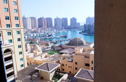 Apartment - 1 Bedroom - 2 Bathrooms for rent in One Porto Arabia - Porto Arabia - The Pearl Island - Doha