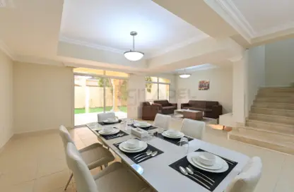 Living / Dining Room image for: Compound - 4 Bedrooms - 5 Bathrooms for rent in Al Waab - Al Waab - Doha, Image 1