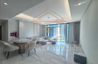 Apartment - 2 Bedrooms - 3 Bathrooms for rent in Lusail Marina Heights - Marina District - Lusail