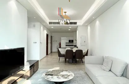 شقة - 2 غرف نوم - 3 حمامات للايجار في برج مارينا 21 - منطقة المارينا - الوسيل