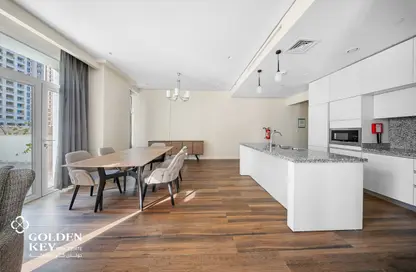 شقة - 2 غرف نوم - 3 حمامات للايجار في حدائق فلورستا - حدائق فلورستا - جزيرة اللؤلؤة - الدوحة