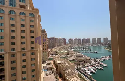 Apartment - 1 Bedroom - 2 Bathrooms for rent in East Porto Drive - Porto Arabia - The Pearl Island - Doha