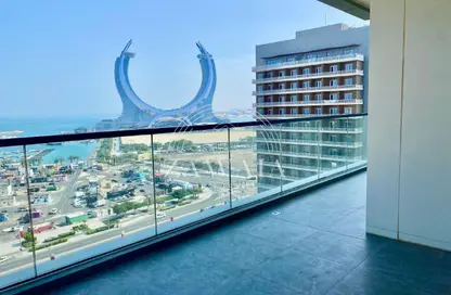Apartment - 2 Bedrooms - 3 Bathrooms for rent in Lusail Residence - Marina District - Lusail