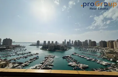Apartment - 2 Bedrooms - 2 Bathrooms for rent in East Porto Drive - Porto Arabia - The Pearl Island - Doha