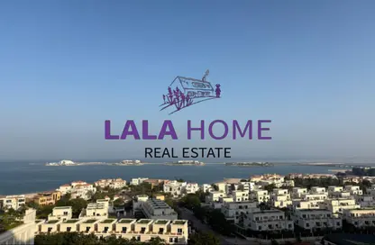 شقة - غرفة نوم - 2 حمامات للايجار في فيفا غرب - فيفا بحرية - جزيرة اللؤلؤة - الدوحة