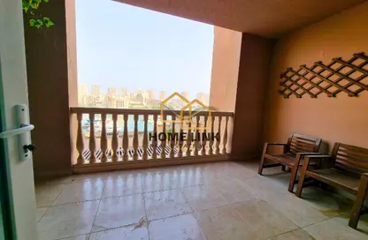 شقة - غرفة نوم - 2 حمامات للايجار في طريق بورتو الشرقي - بورتو أرابيا - جزيرة اللؤلؤة - الدوحة