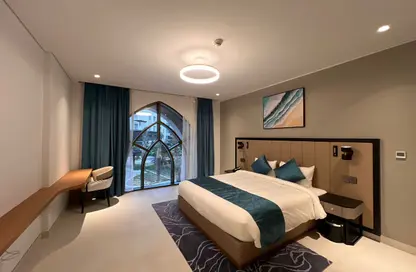 شقة - غرفة نوم - 2 حمامات للايجار في البلاج الأوسط - البلاج - جزيرة اللؤلؤة - الدوحة