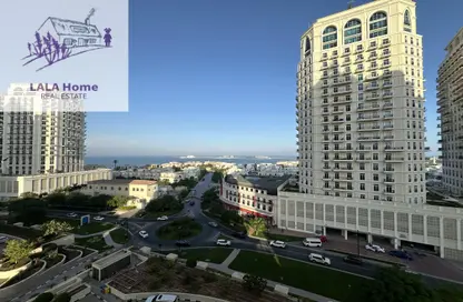 Apartment - Studio - 1 Bathroom for rent in Viva West - Viva Bahriyah - The Pearl Island - Doha